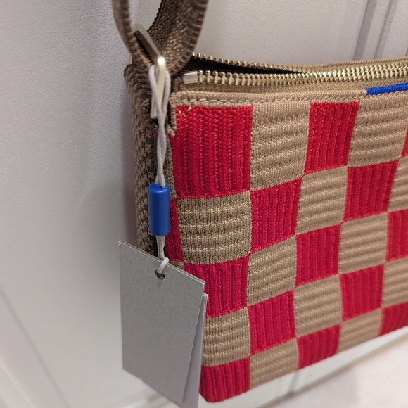 Nwt Rothy's Casual Crossbody Checker Red - Picture 6 of 8